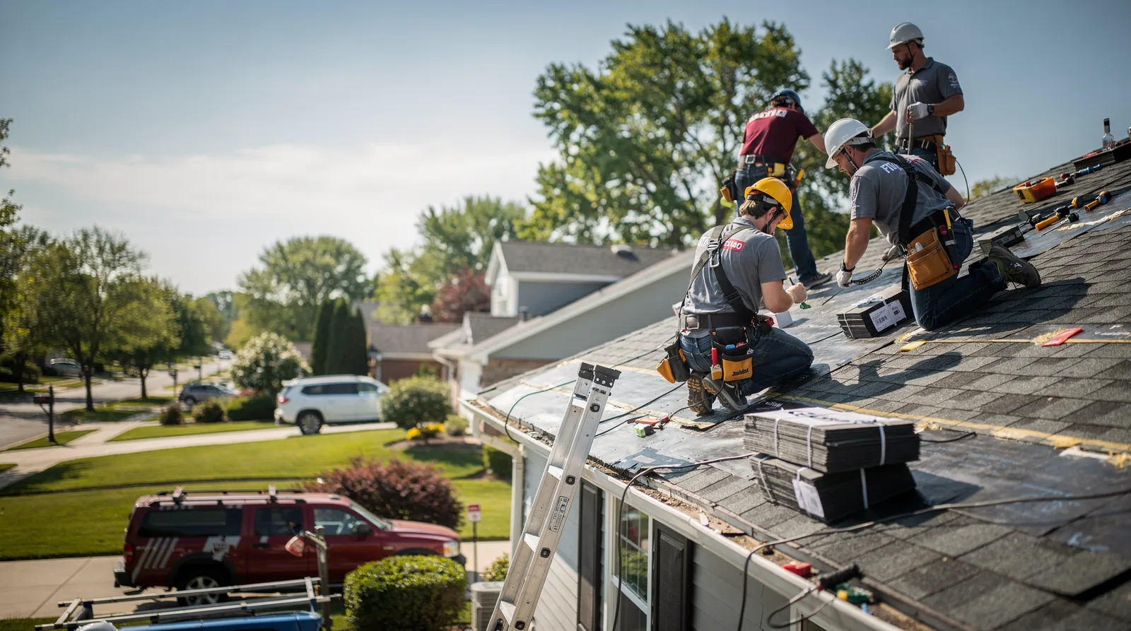 Roof Repair in Harrington, ME around you